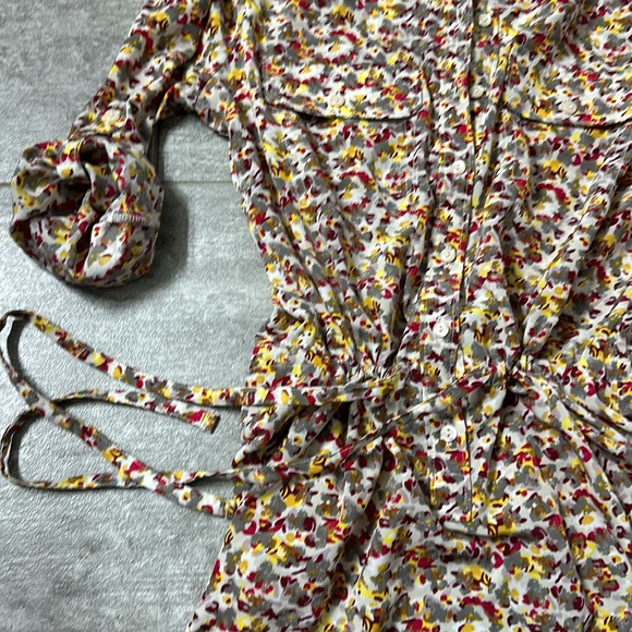 Women’s Gap XS Stunning Printed Long Sleeve Blouse/Dress Shirt - Picture 5 of 14